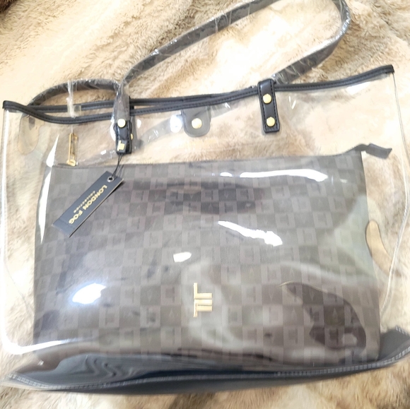 BRAND NEW LONDON FOG TOTE AND INNER BAG - Picture 4 of 9